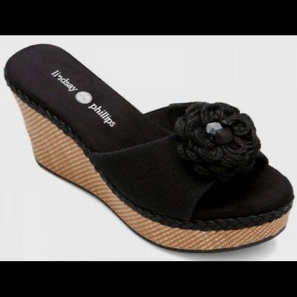Lindsay Phillips Devon wedge sandal